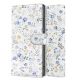3. Tech-Protect Wallet Case für Samsung Galaxy A56 5G - Weiße Gänseblümchen