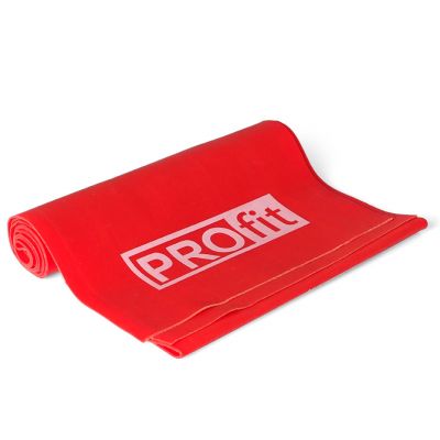 5. Fitness Profit Gummi 120*15*0,55 cm rot DK 2227