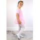 7. Jr Nazo Leder Tanzballettschuhe mit Gummibändern Weiß