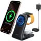2. Joyroom JR-W15 Wireless Charger 3-in-1 Ladestation mit MagSafe - Schwarz