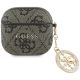 Guess 4G Strass Charm Case für AirPods 4 - Braun