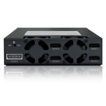 Icy Dock MB994SP-4SB-1 Trägerplatte, 13,3 cm (5,25 Zoll), 2,5 Zoll, Aluminium, Metall, CE, REACH