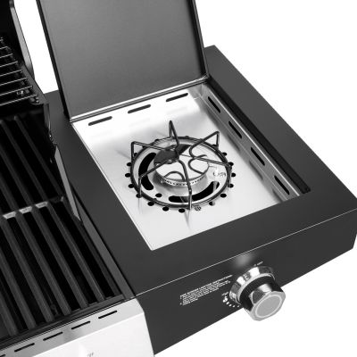 5. Teesa BBQ 5007 MASTER Gasgrill – 5 Brenner – Platz für eine Gasflasche
