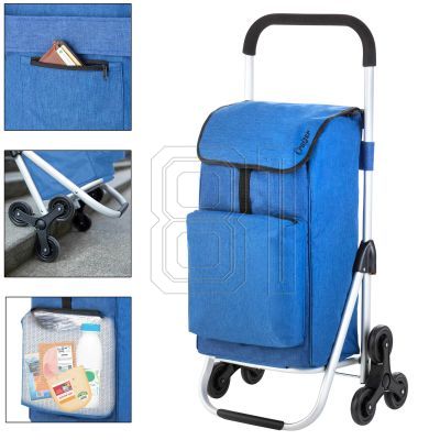 14. Cruiser 650063 Premium Treppensteiger-Einkaufswagen
