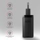5. AXAGON ACU-DPQ65 Wandladegerät, GaN 65W, 3x Anschlüsse (USB-A + 2x USB-C), PD3.0/QC4+/PPS/Apple