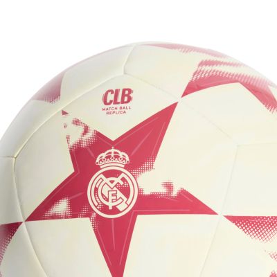 3. Adidas 26/27 Real Madrid Club Fußball weiß und pink KE5109
