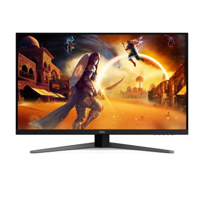 22. AOC G4 U32G4U Computermonitor 80 cm (31,5") 3840 x 2160 px 4K Ultra HD Schwarz, Rot