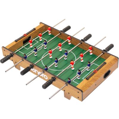 TISCHFUSSBALLSPIEL 64x36x14CM WOODEN ENERO