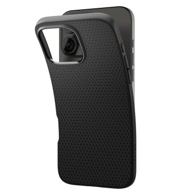 5. Spigen Liquid Air Hülle für iPhone 16 Pro – Schwarz
