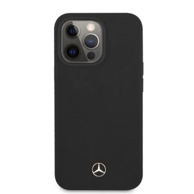 4. Mercedes Silicone Line MagSafe Hülle für iPhone 13 Pro / iPhone 13 - Schwarz
