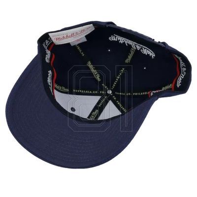 6. Mitchell & Ness NBA Pinscript Classic Cap HHSSINTL103-MNNYPPPNAVY