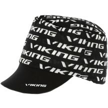 Multifunktionskappe für Erwachsene VIKING Moko schwarz-weiß