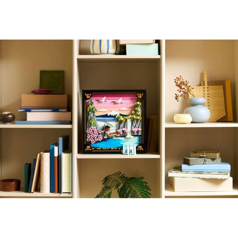 13. LEGO Art 31218 Japanische Landschaft mit Kirschblüten