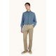 3. Paul&Shark Herren-Jeanshemd, Hellblau, Marineblau, 99313030-J01