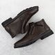 4. Herren-Winterstiefeletten mit Fellfutter und Reißverschlüssen, braun VanHorn AN71309