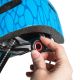6. Wozinsky Kinderfahrradhelm, Drachenmuster, leicht, Größe S – Blau