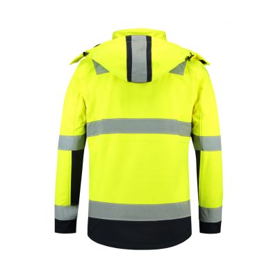 4. Rimeck Bi-color EN ISO 20471 Softshelljacke M MLI-T5297 fluoreszierend gelb