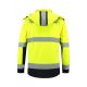 4. Rimeck Bi-color EN ISO 20471 Softshelljacke M MLI-T5297 fluoreszierend gelb