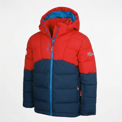 3. Trollkids Kids Gryllefjord Kinder Winterjacke mit Kapuze, isoliert, wasserdicht (365-410)