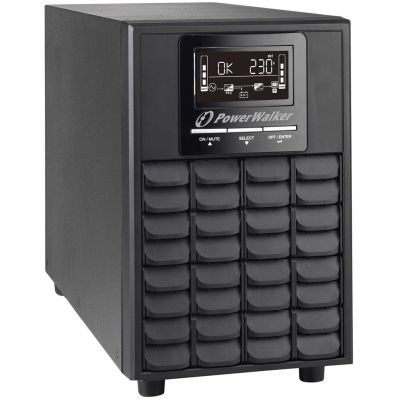 5. PowerWalker VFI 1500 CG PF1 Doppelwandler (Online) 1,5 kVA 1500 W 4 x Netzsteckdosen