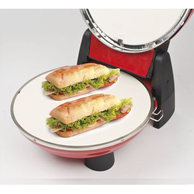 5. Pizzaofen G3Ferrari G1003202 Plus evo red mit 2 Pizzasteinen