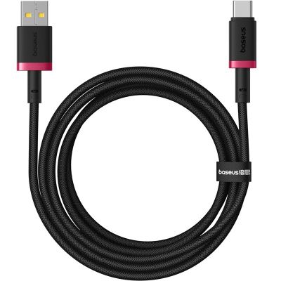 5. Baseus Dura USB-Typ-C-Kabel 60W 2m (Rot-Schwarz)