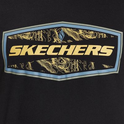 3. Skechers Tricou Latitude MTS368-017 Schwarz L