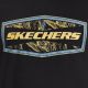 3. Skechers Tricou Latitude MTS368-017 Schwarz L