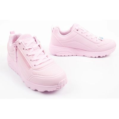 7. Skechers Uno Lite Kinder-Sportschuhe, pink, modisch