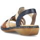 12. Bequeme Rieker W RKR662 mehrfarbige Sandalen