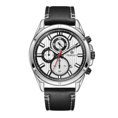Perfect Chronograph Herrenuhr CH03L-02 + Box