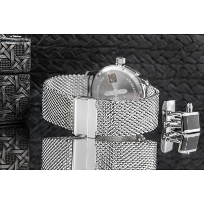 6. Herrenuhr ZEPPELIN LZ127 Graf Zeppelin GMT 7642M-5 + Box