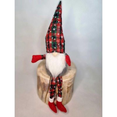 22. Dekorative Elster 30+20CM Grün Roter Stiel