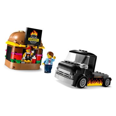 4. LEGO City 60404 Burgerwagen