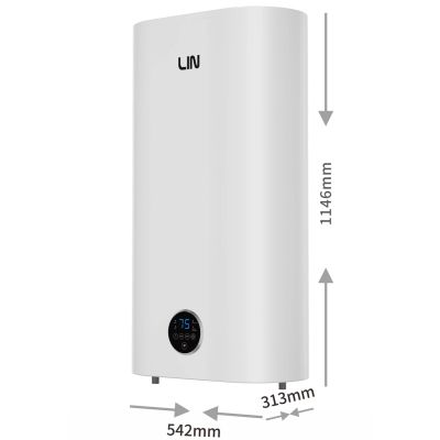 7. Elektroboiler LIN LIFVD1SMWH 100L UNIVERSAL weiß WLAN