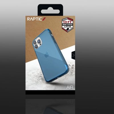 3. Raptic X-Doria Air Case für iPhone 14 Pro Max gepanzerte Hülle blau