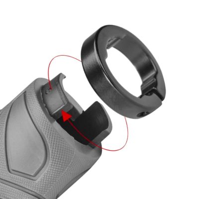 5. Rockbros BT1802GR Fahrradgriffe – Grau