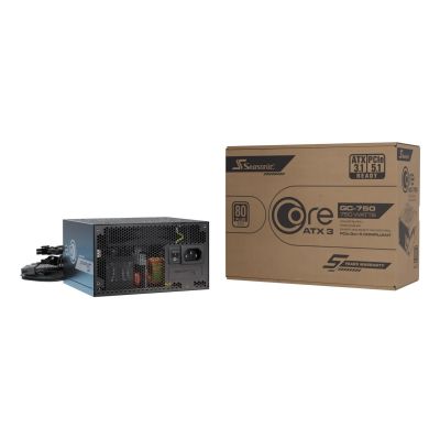 14. Seasonic CORE GC-750 ATX 3.1 Netzteilmodul 750 W 20+4 Pin ATX Schwarz