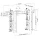 11. Wandmontage 37"-70" 1TFT Popout 1Joint 45Kg sw lite Einzelhandel