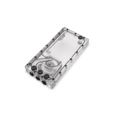 8. EK-Quantum Kinetic3 FLT D5 PWM Wasserblock-Ausgleichsbehälter und Pumpen-Kombination – 240 mm, D-RGB, Acryl