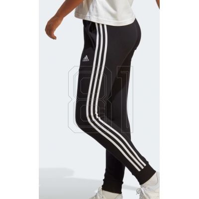 3. adidas Essentials 3-Streifen French Terry Cuffed W IC8770 Hose
