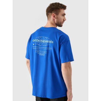 2. Oversize-T-Shirt für Herren mit Aufdruck, Größe 4F 4FRSS24TTSHM2535-36S