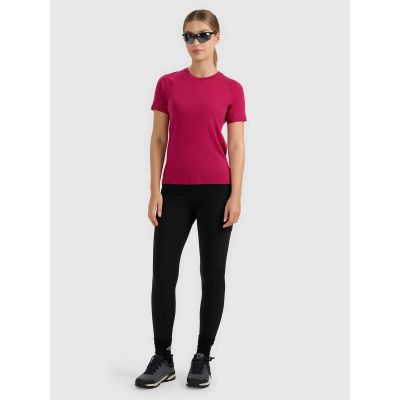 9. Schnelltrocknende Trekking-Leggings für Damen 4F 4FWAW25TFTIF373-20S