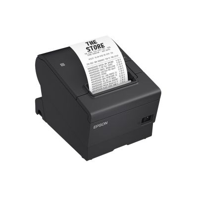 20. Epson TM-T88VII (112): USB, Ethernet, seriell, Netzteil, Schwarz