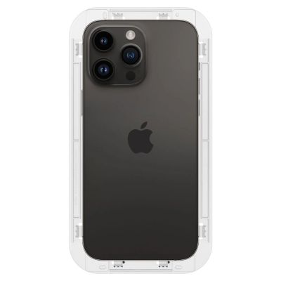 8. Spigen Glas.tR EZ Fit gehärtetes Glas für iPhone 14 Pro Max - 2 Stk.