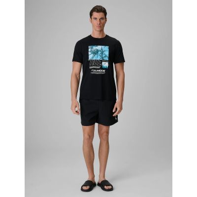 2. Herren-T-Shirt mit Aufdruck, regulär, Größe 4F 4FRSS26TTSHM4321-20S