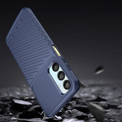 7. Thunder Case für Samsung Galaxy A26 Silikon Panzerhülle - Blau