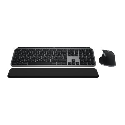 2. Logitech MX Keys S Combo für Mac (Tastatur und Maus inklusive) – Bluetooth, QWERTZ-Tastatur, Deutsch, Grau