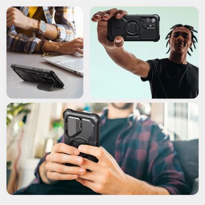 5. Supcase IBLSN Armorbox Mag Case für Samsung Galaxy S25 Ultra - Schwarz