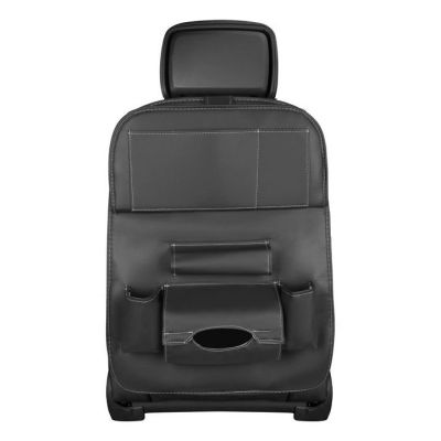 3. Autositz Organizer Sitzschoner Sitzbezug Ablage Mini Autotisch schwarz